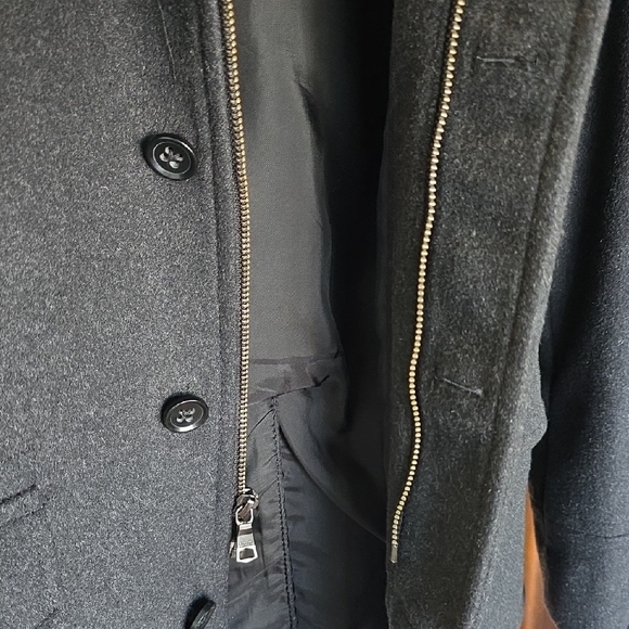 Banana Republic Charcoal Military Jacket - Men's Size S - Picture 8 of 13